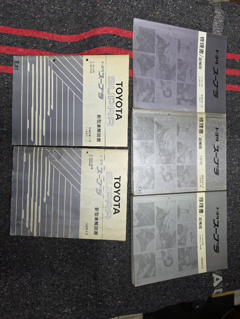Japanese workshop manuals and new car features