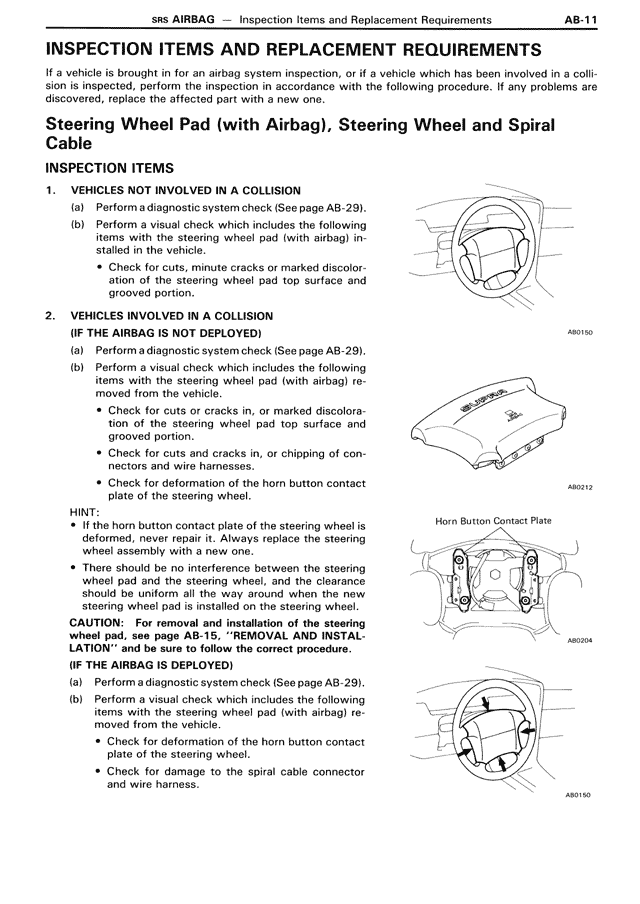SRS Airbag - AB-11