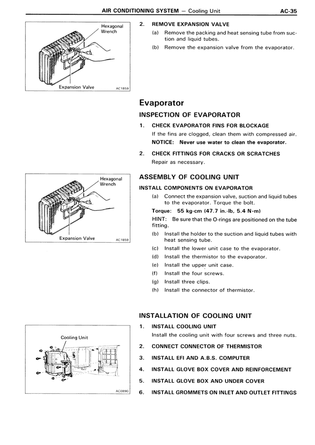 Air Conditioning System - AC-35