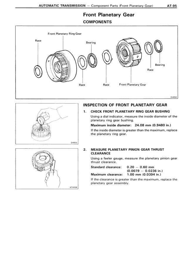 Front Planetary Gear