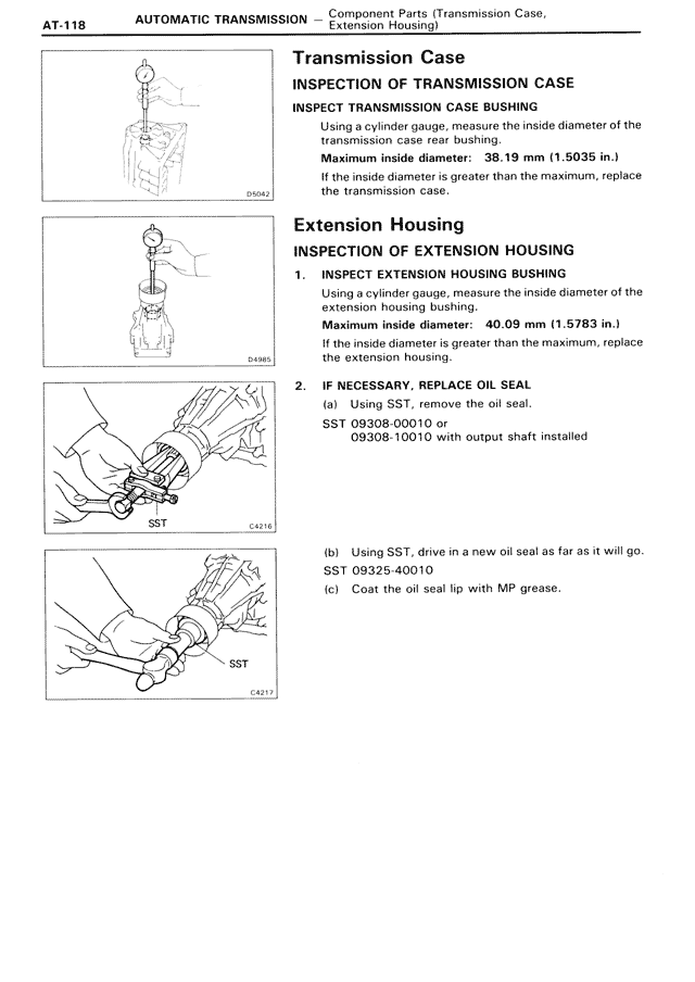 Automatic Transmission - AT-118
