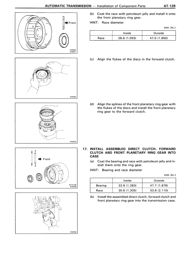 Automatic Transmission - AT-129