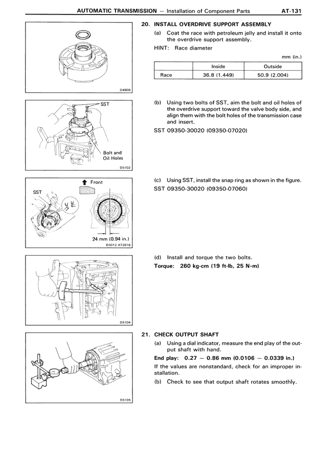 Automatic Transmission - AT-131