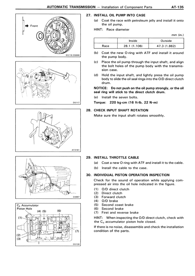 Automatic Transmission - AT-135