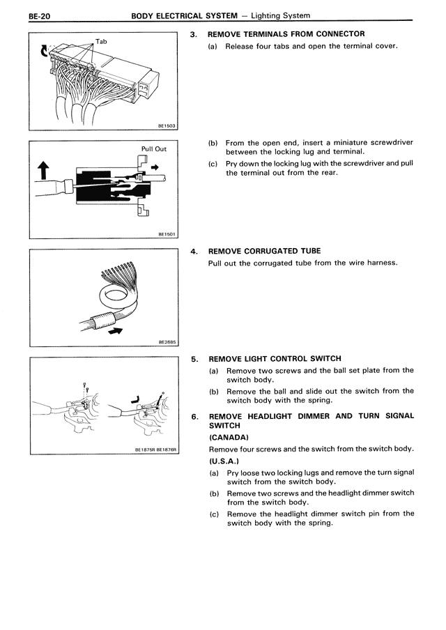 Body Electrical System - BE-020