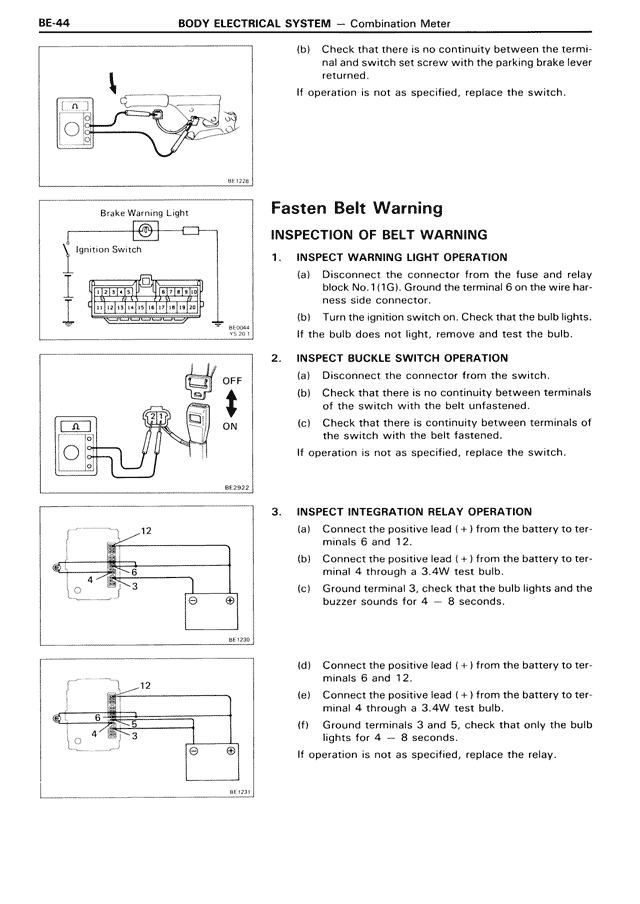 Body Electrical System - BE-044