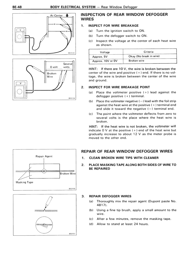 Body Electrical System - BE-048