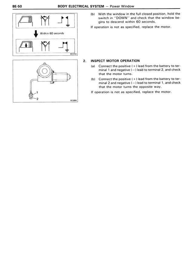 Body Electrical System - BE-050