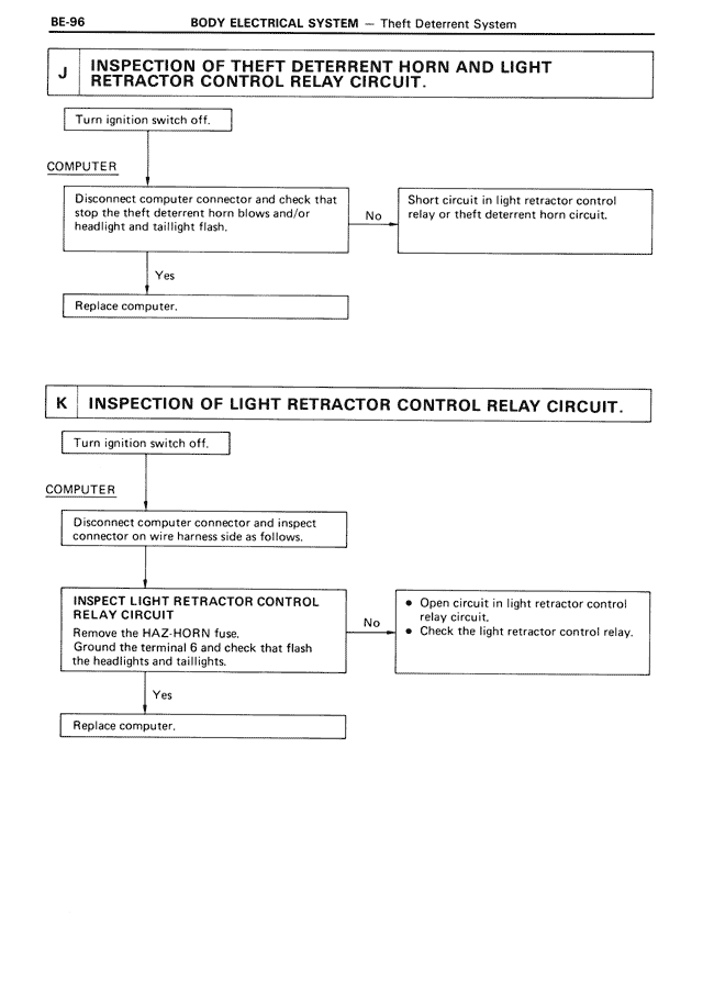 Body Electrical System - BE-096