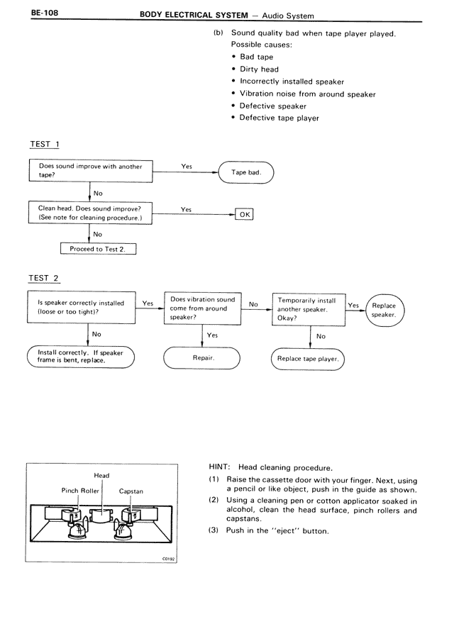 Body Electrical System - BE-108
