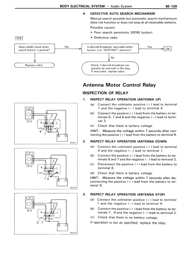 Body Electrical System - BE-109
