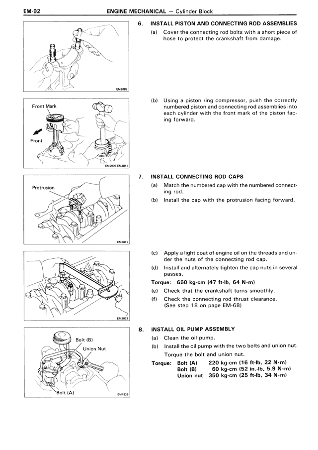 Engine Mechanical - EM-92