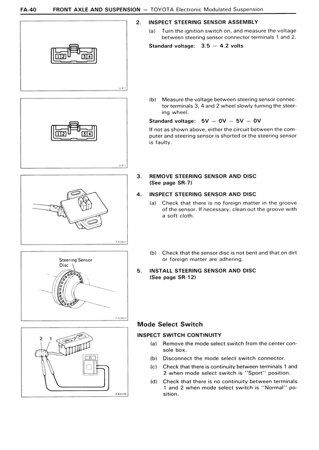 Front Axle And Suspension - FA-40