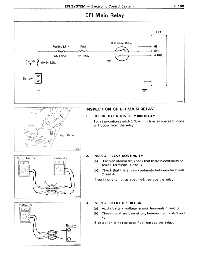 EFI Main Relay