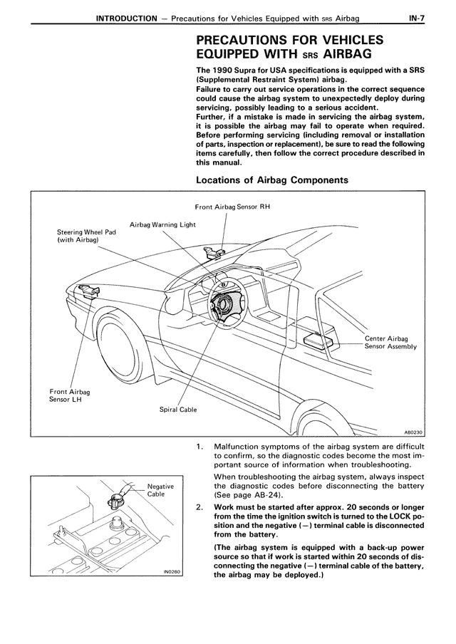 Precautions for vehicles equipped with a catalystic converter