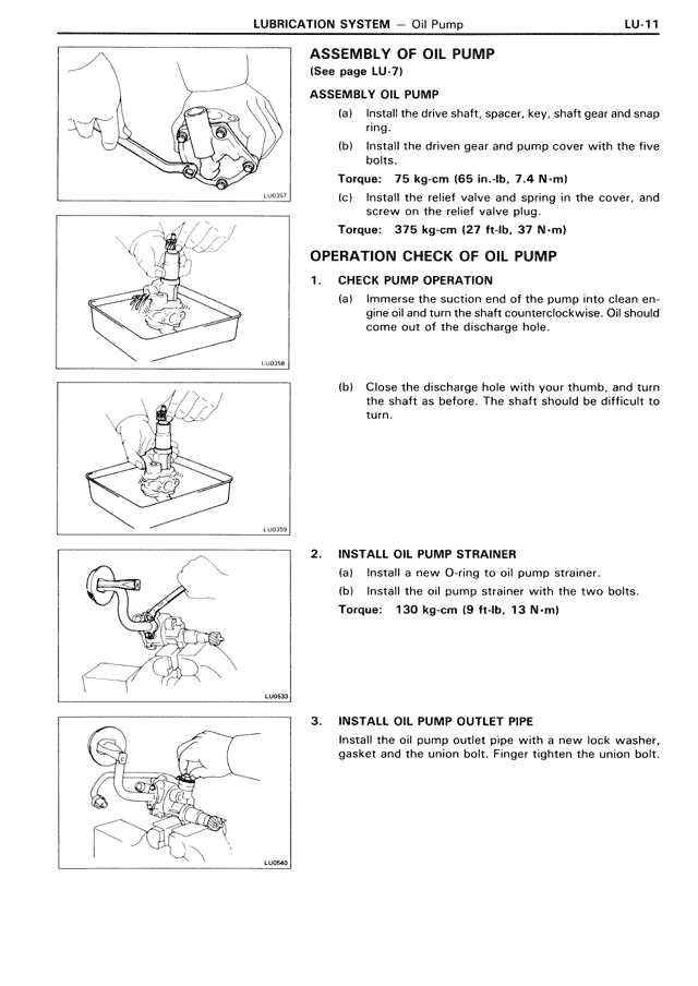 Lubrication System - LU-11