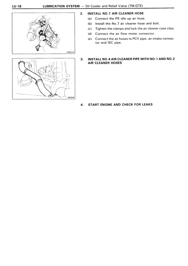 Lubrication System - LU-18