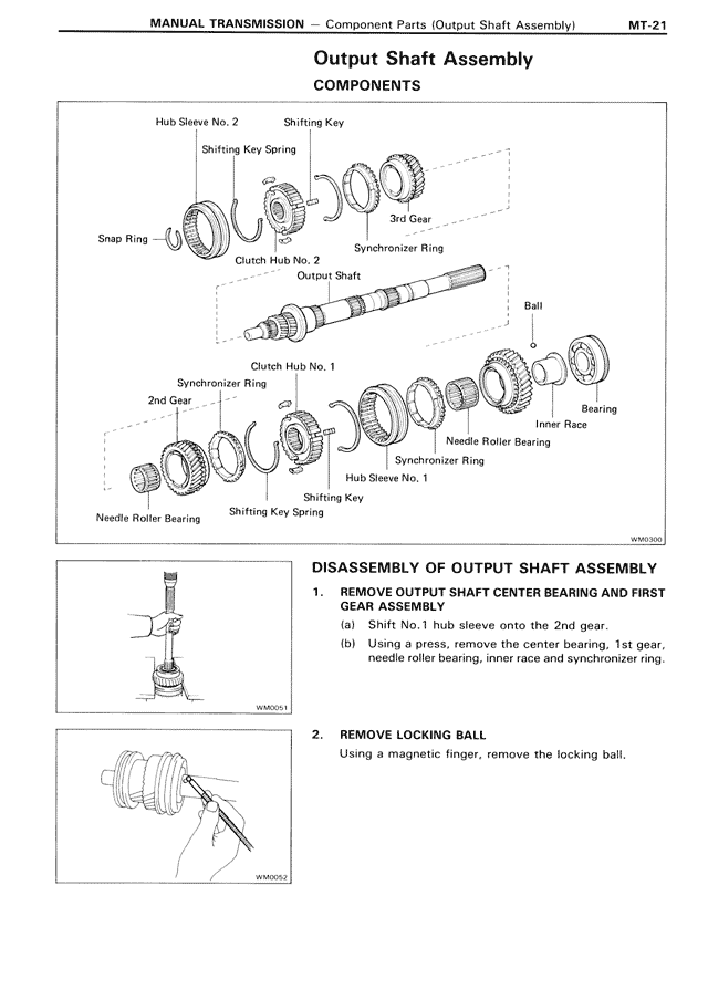 Output Shaft Assembly