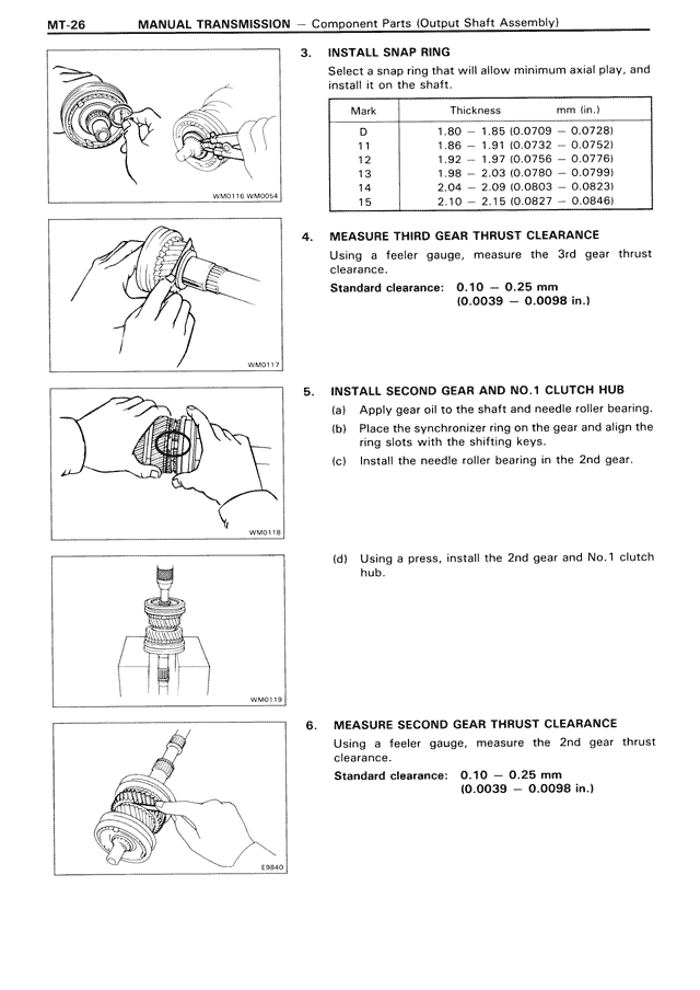 Manual Transmission - MT-26