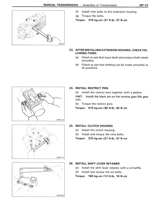 Manual Transmission - MT-47