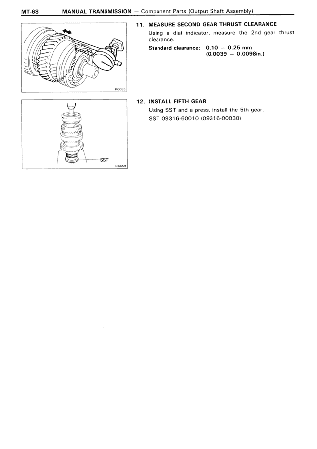 Manual Transmission - MT-68