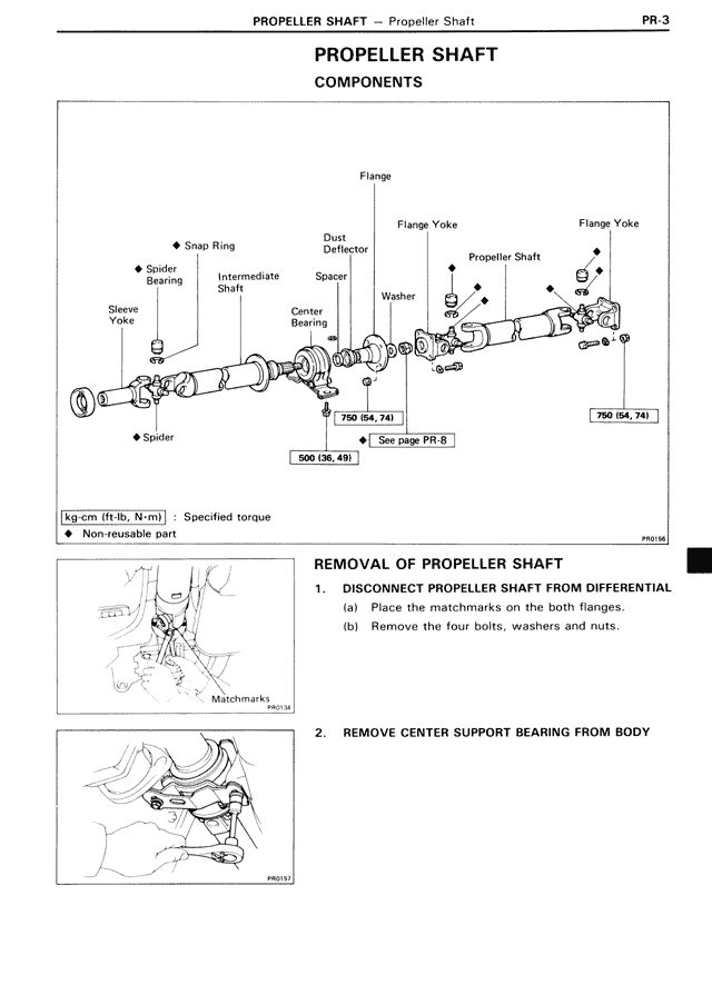 PROPELLER SHAFT