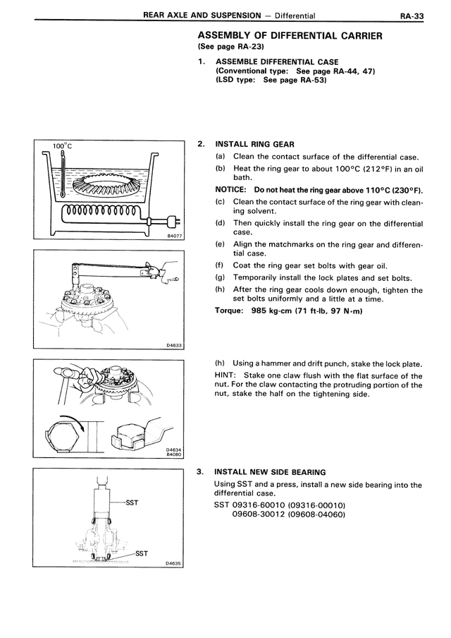 Rear Axle And Suspension - RA-33