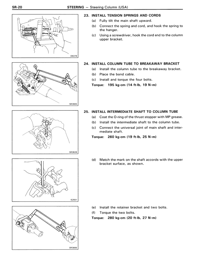 Steering - SR-20