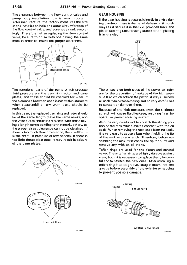 Steering - SR-38