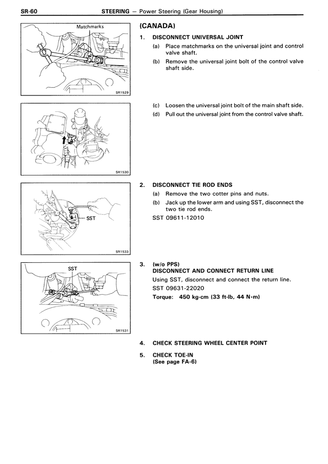 Steering - SR-60