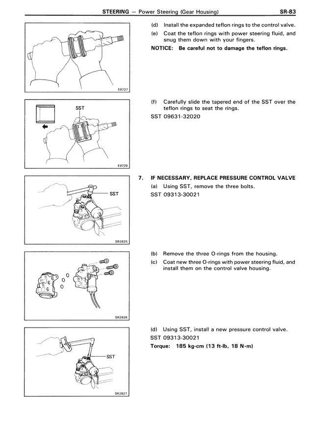 Steering - SR-83