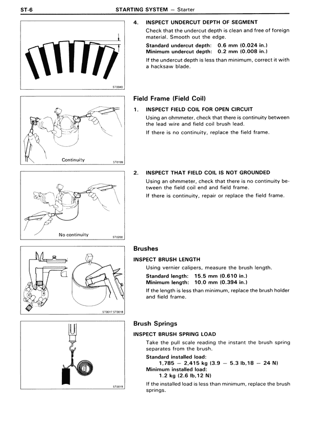 Starting System - ST-06