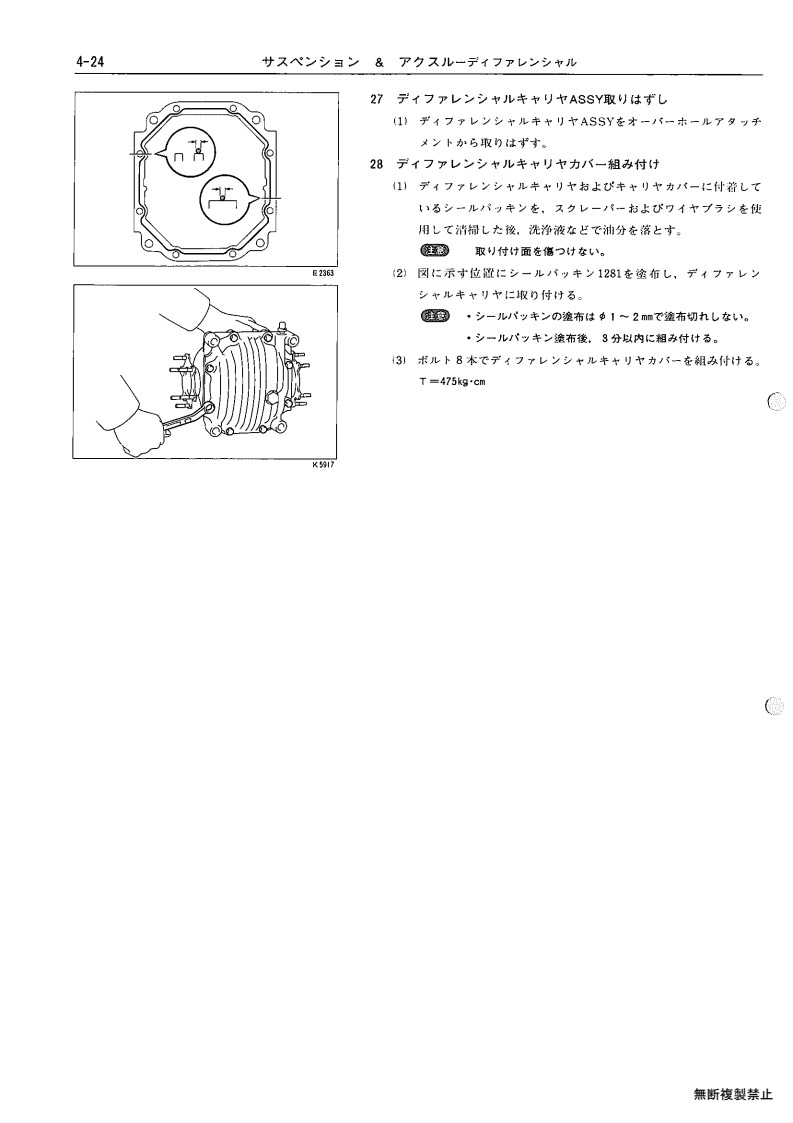 Suspension & axle