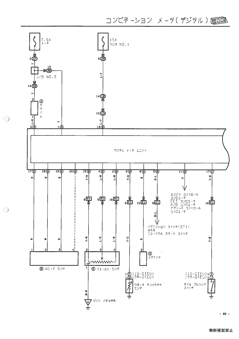 combination meter
