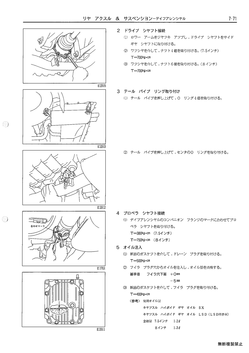 Rear axle & suspenion