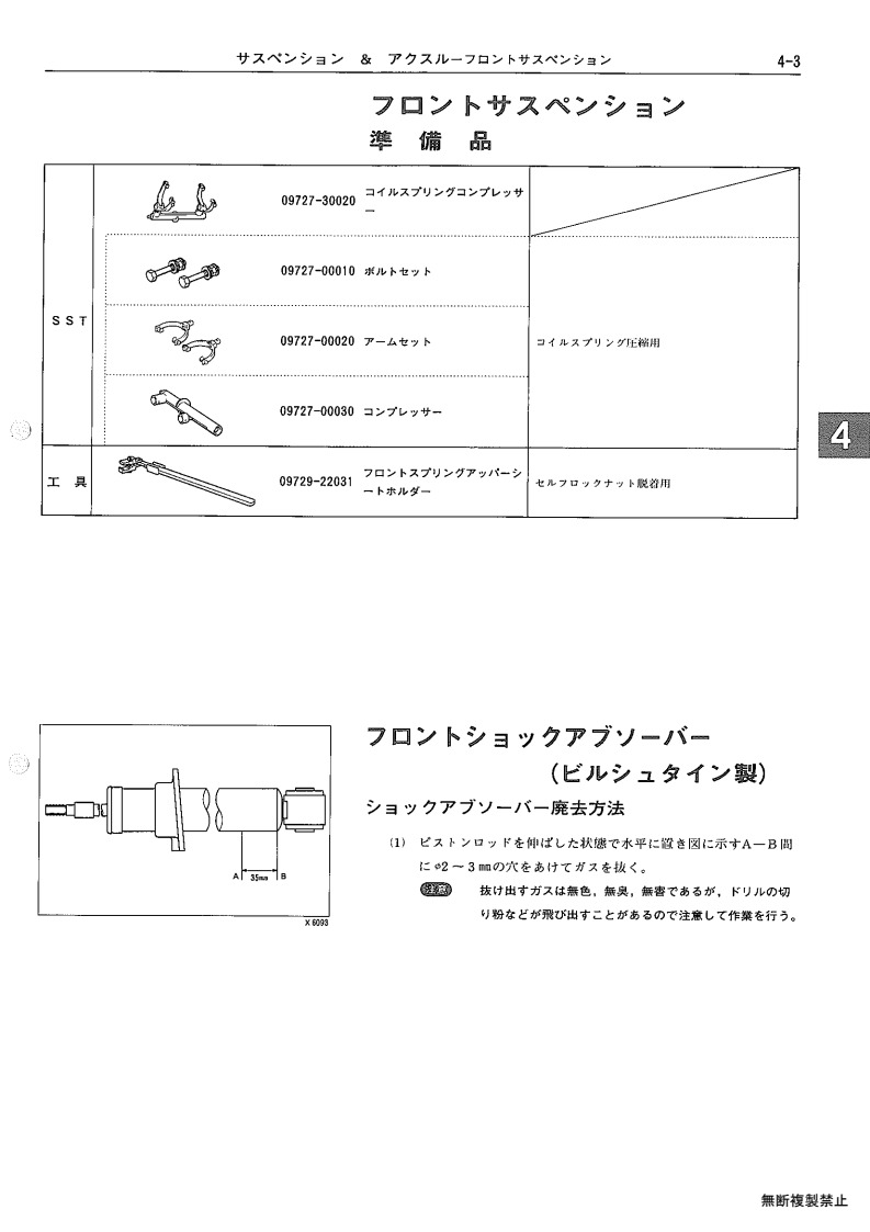 Suspension & axle