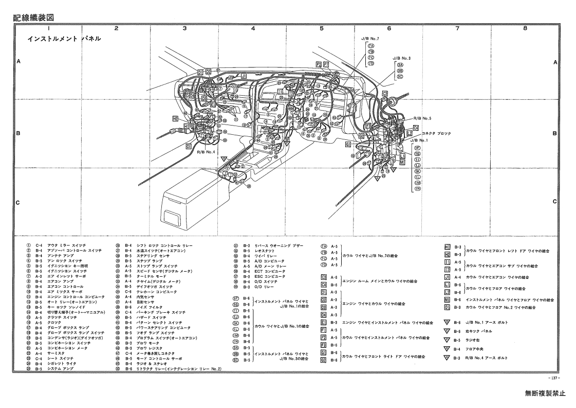 Wiring and outfitting diagram