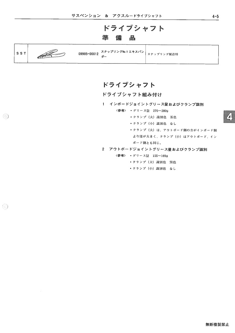 Suspension & axle