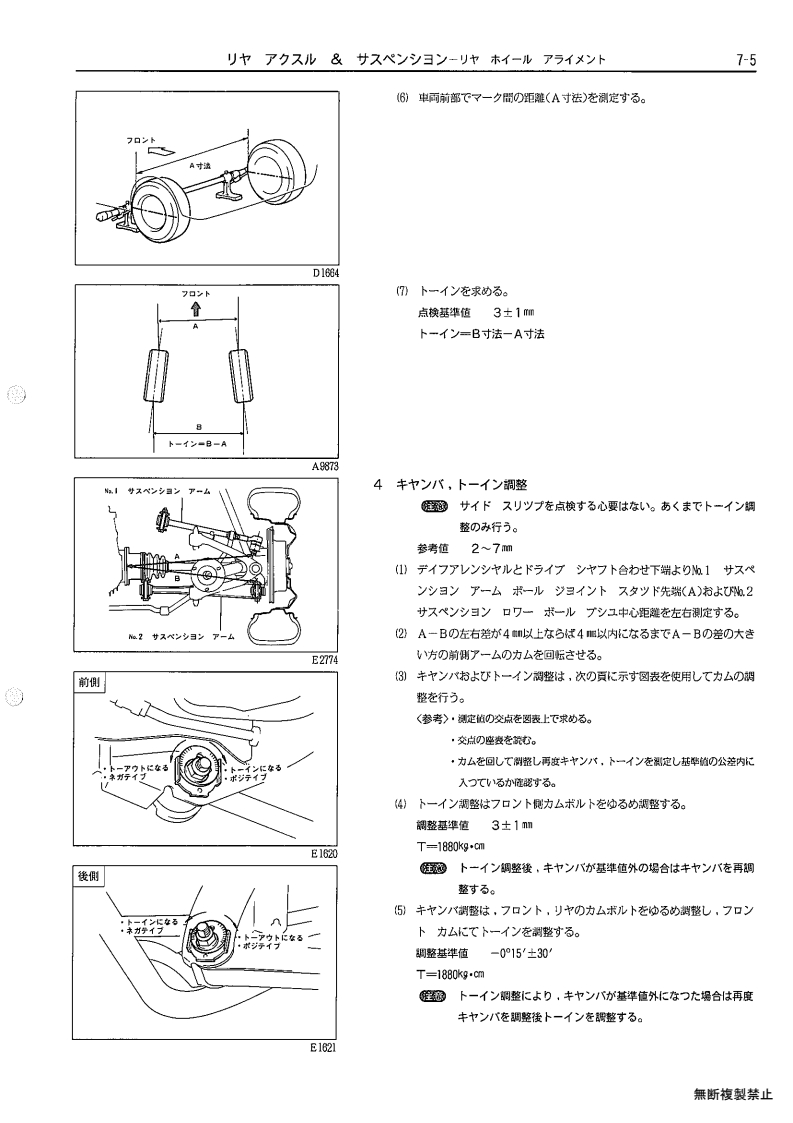 Rear axle & suspenion