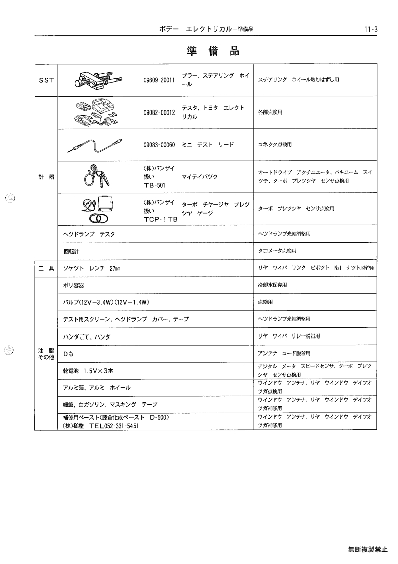 Body electrical