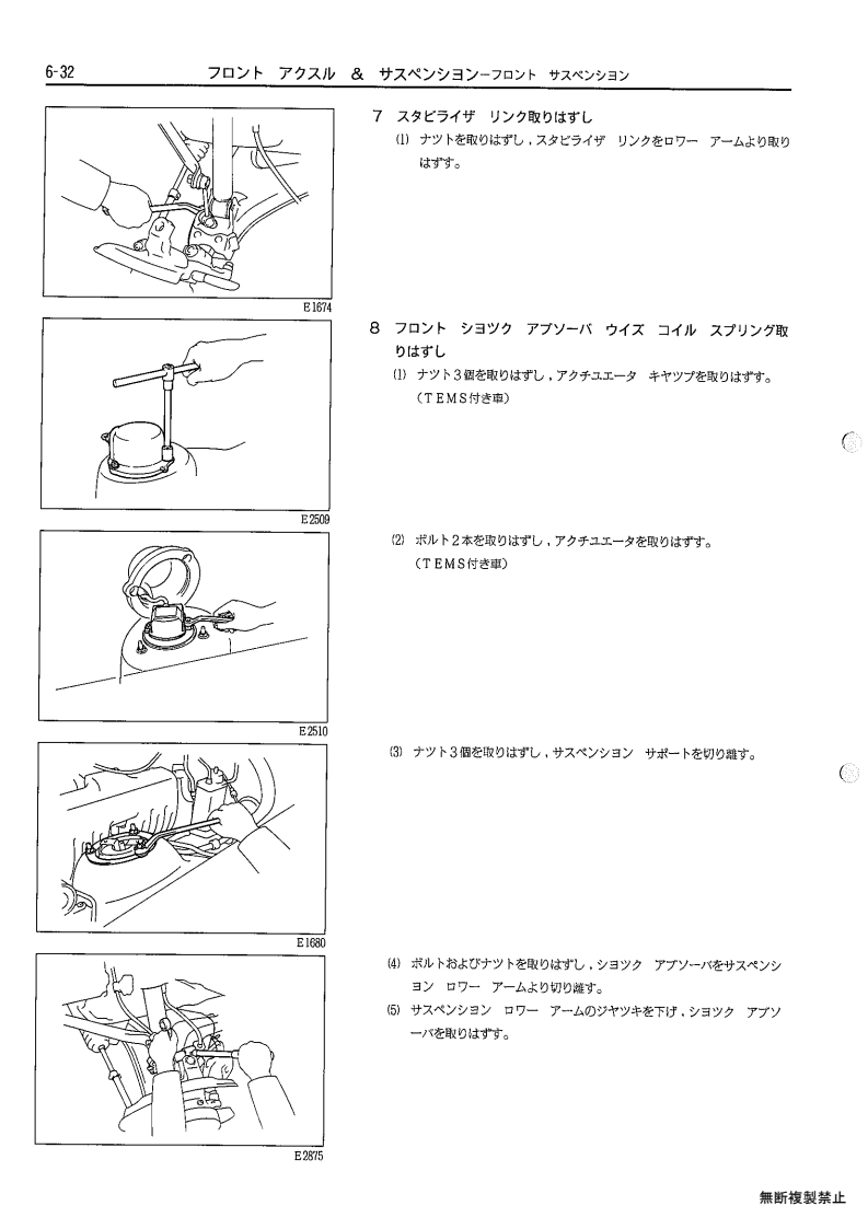 Front axle & suspension