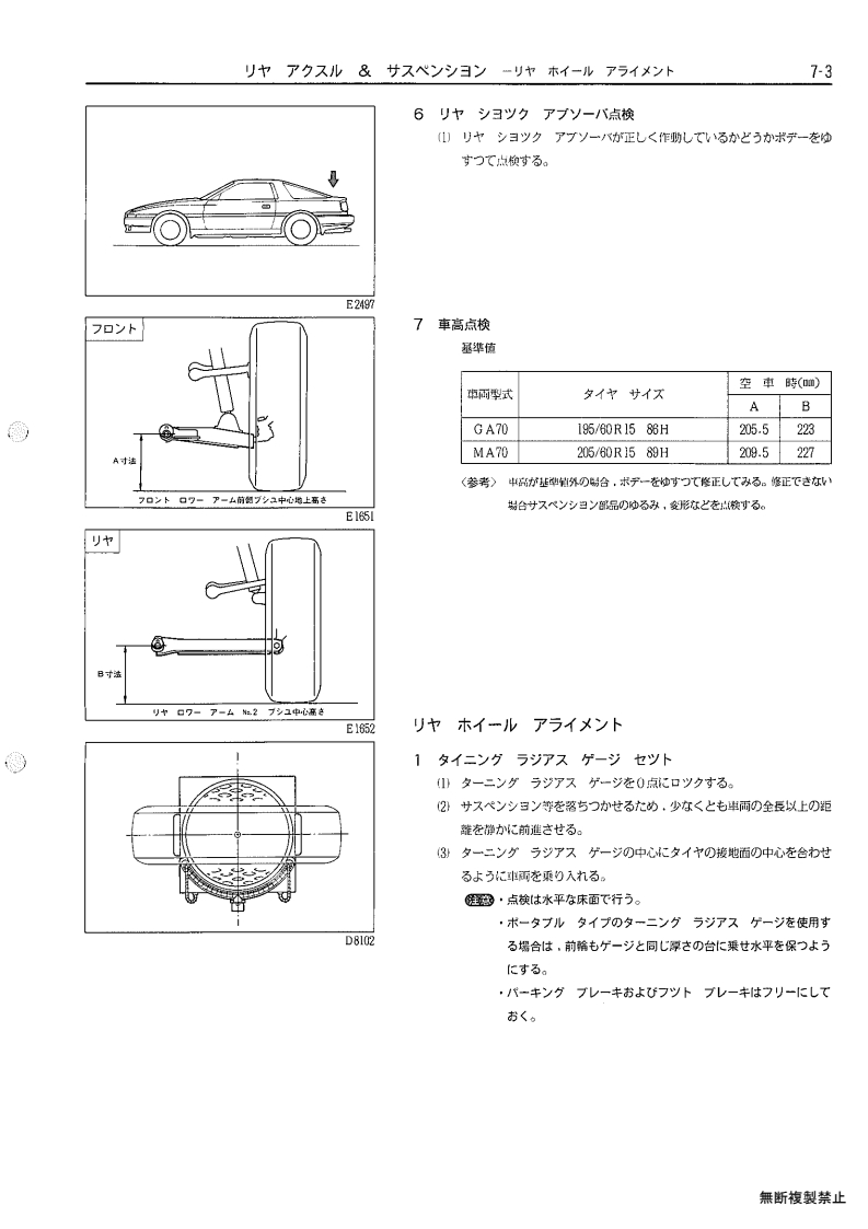 Rear axle & suspenion