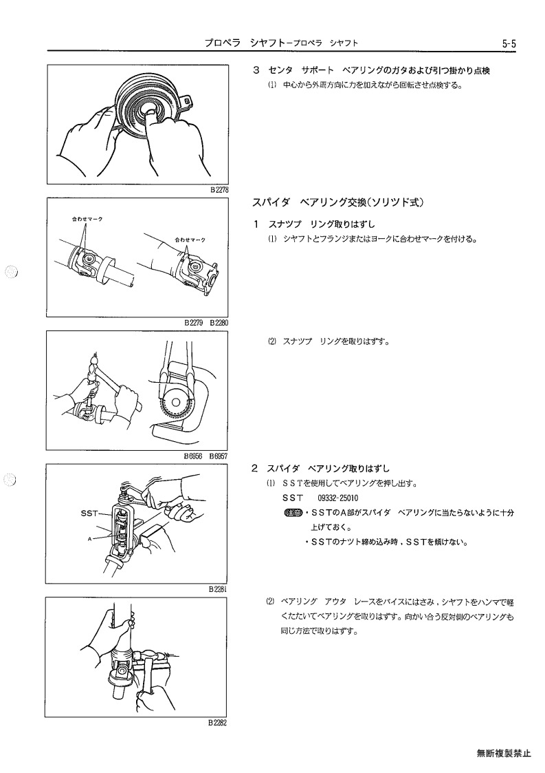 Propeller shaft