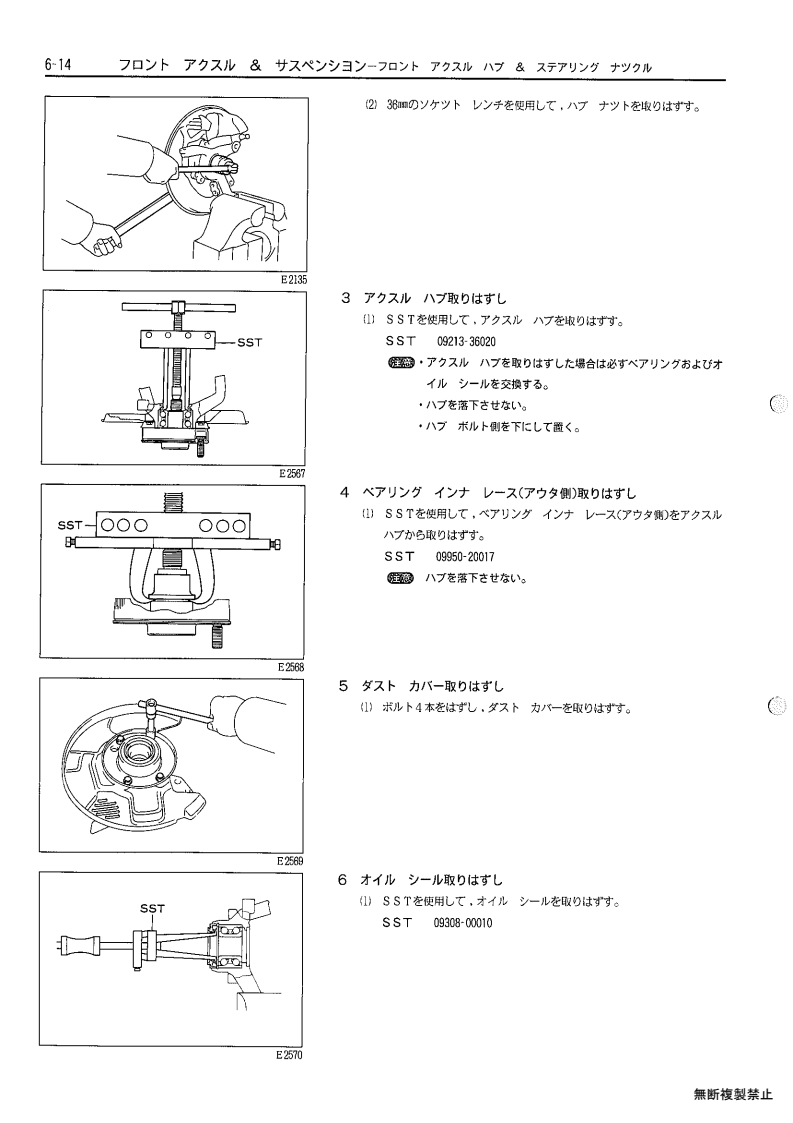 Front axle & suspension