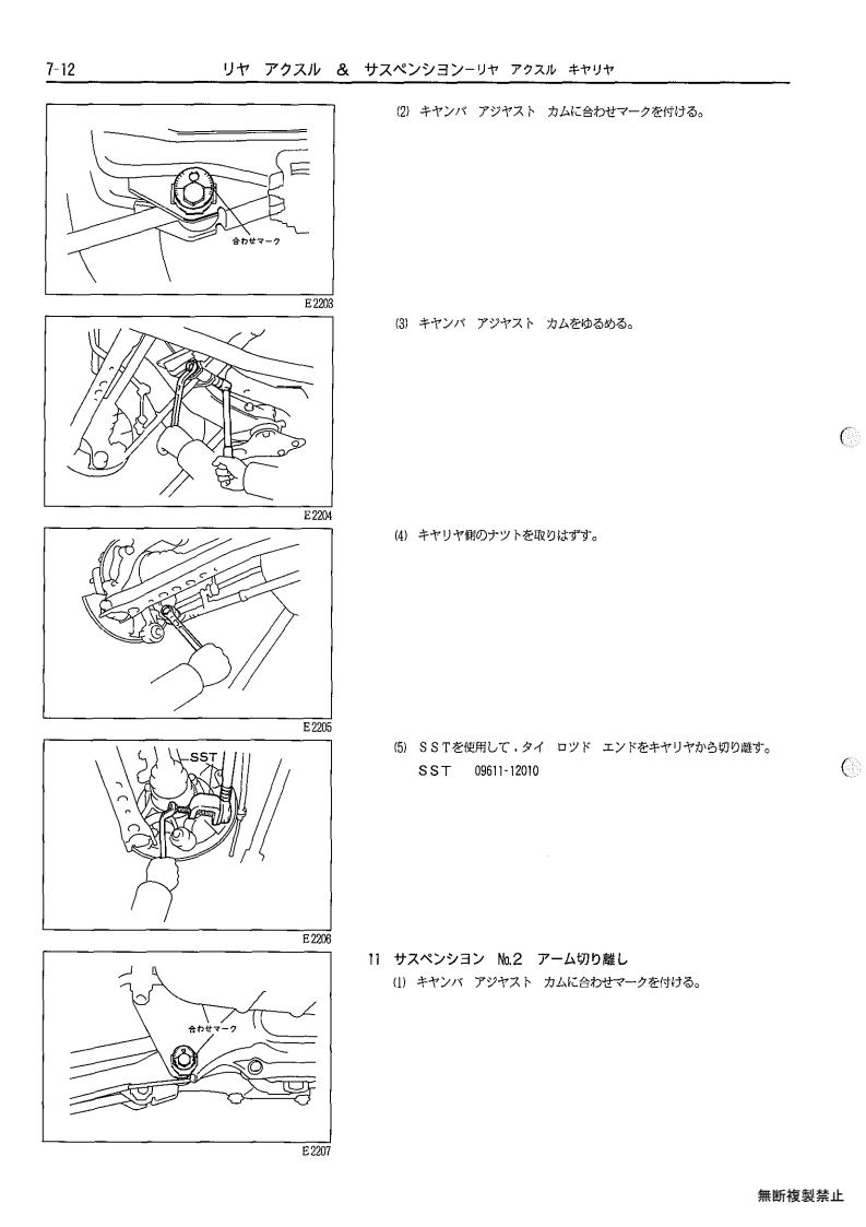 Rear axle & suspenion